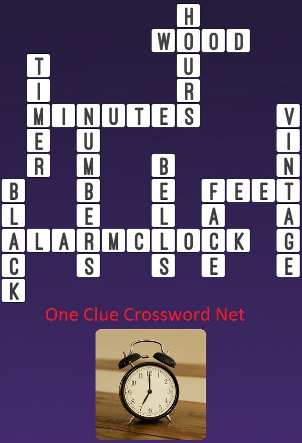 Alarm Clock One Clue Crossword
