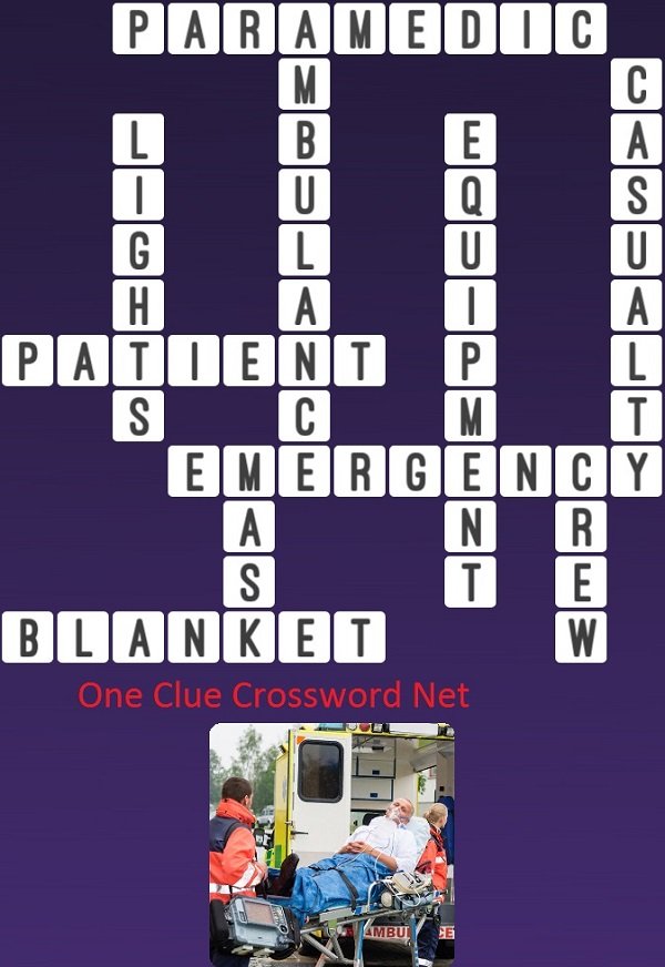 One Clue Crossword Ambulance Answer