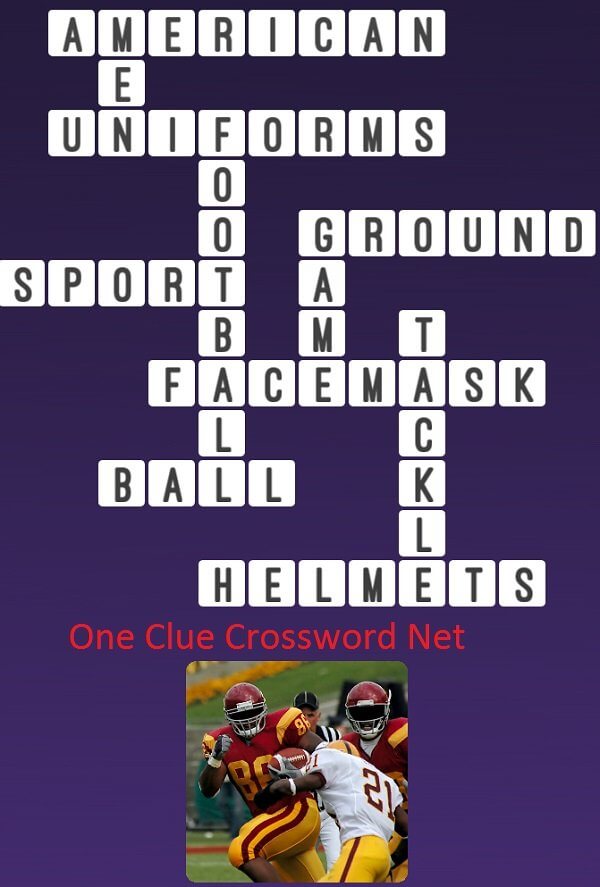 American Football One Clue Crossword
