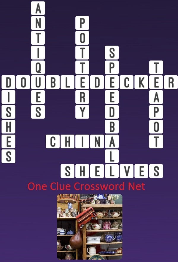 One Clue Crossword Antique Shelf  Answer