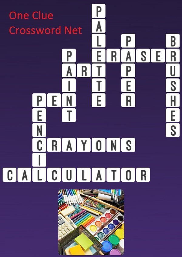 One Clue Crossword Art Answer