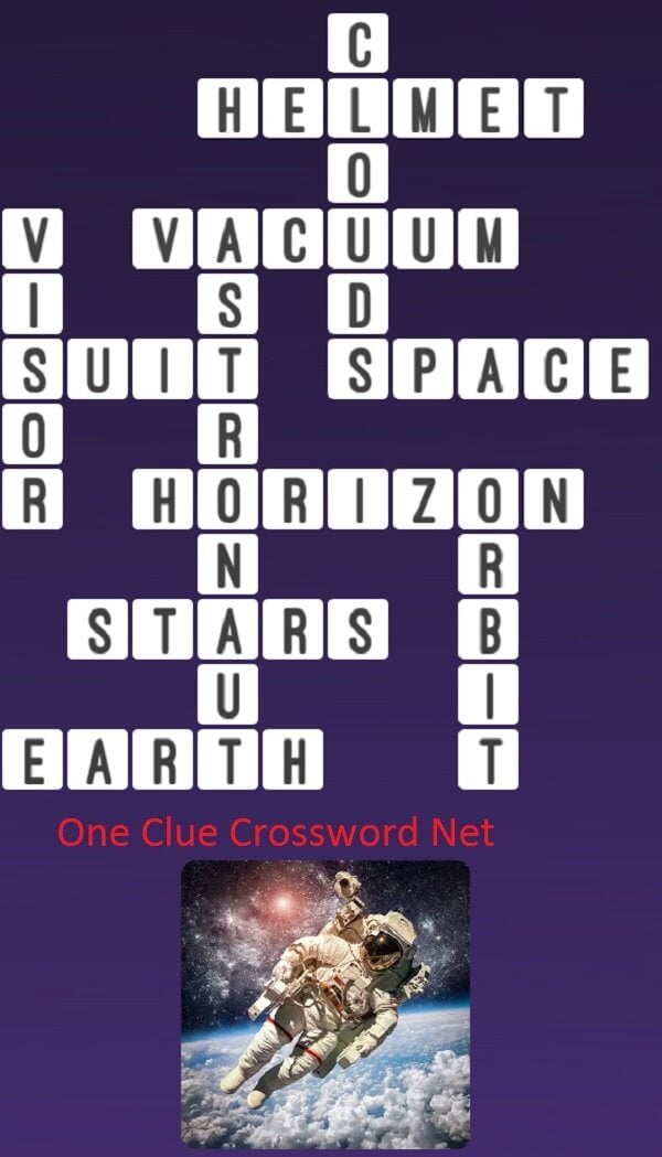 Astronaut One Clue Crossword