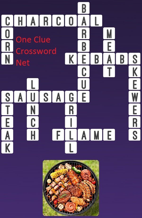 Barbecue One Clue Crossword
