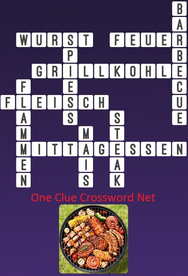 One Clue Crossword Barbecue Antworten