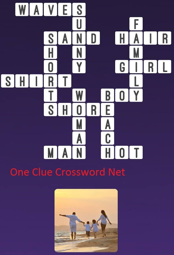 Beach One Clue Crossword