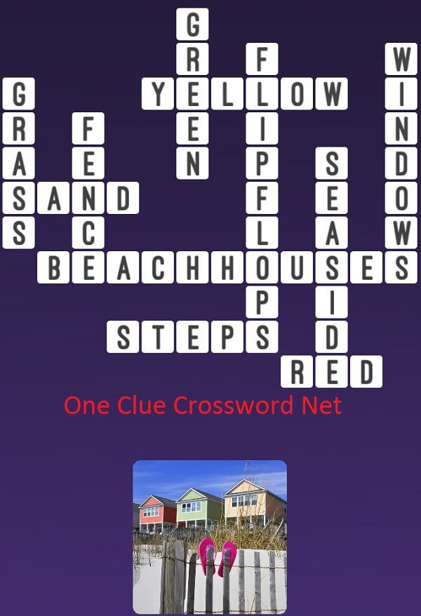 Beach Houses Get Answers for One Clue Crossword Now
