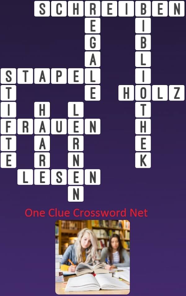 One Clue Crossword Bibliothek Antworten