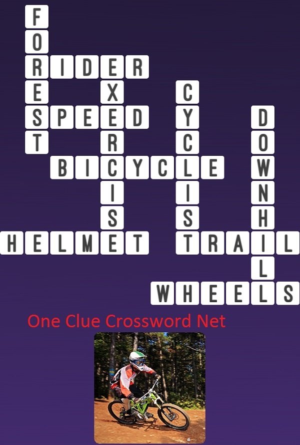 Bicycle One Clue Crossword