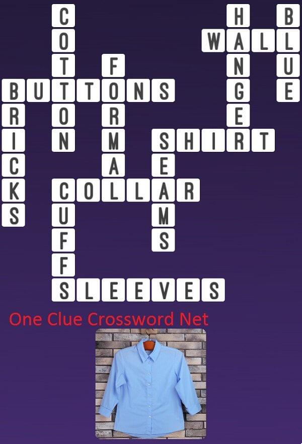 One Clue Crossword Blue Shirt Answer