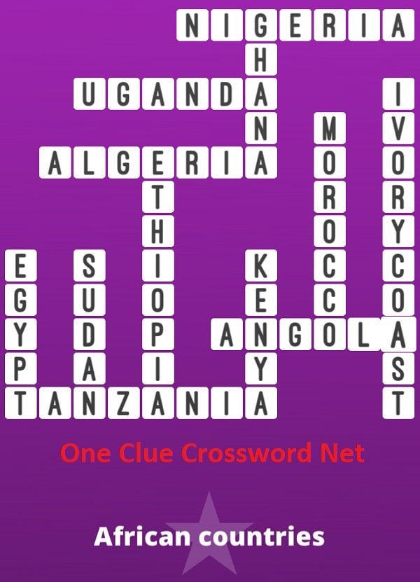 African Countries Bonus Puzzle Get Answers for One Clue Crossword Now