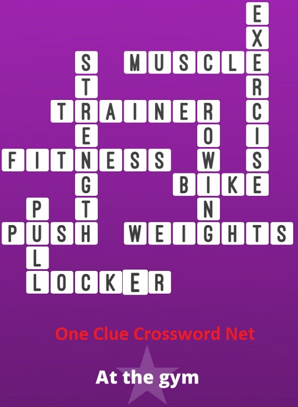 At the Gym Bonus Puzzle - Get Answers for One Clue Crossword Now