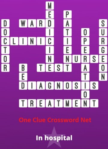 In Hospital Bonus Puzzle Get Answers for One Clue Crossword Now