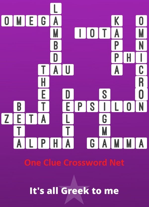 It s All Greek to Me Bonus Puzzle Get Answers for One Clue Crossword Now