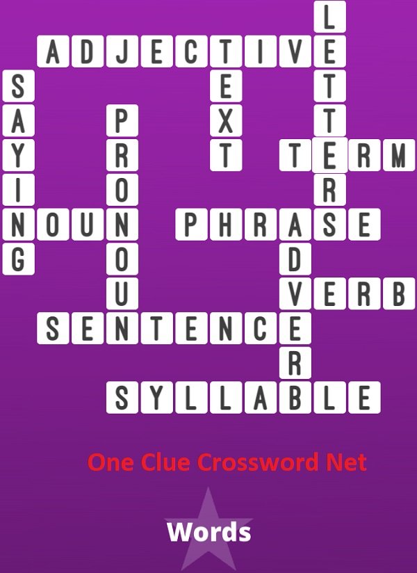 For puzzles crossword clues word Daily Crossword