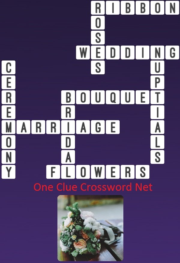 Bouquet One Clue Crossword