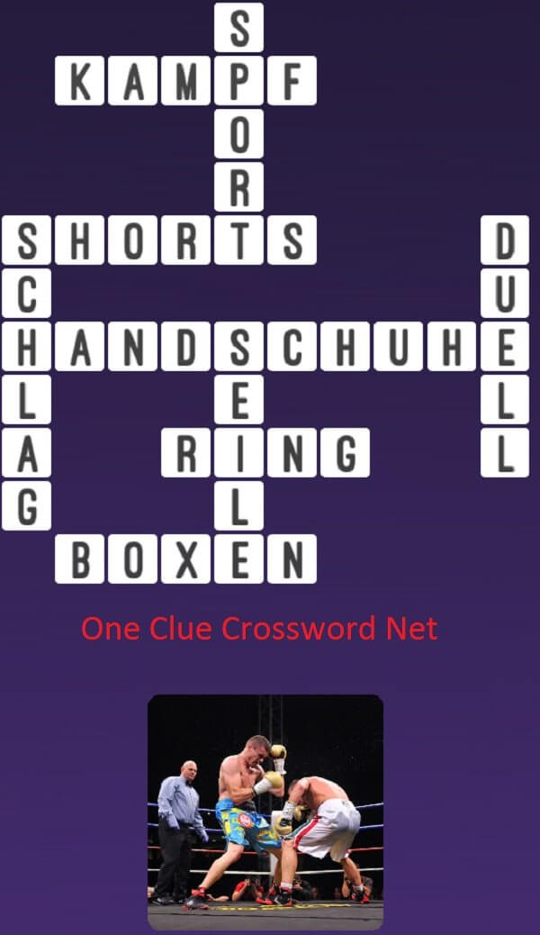 One Clue Crossword Boxen Antworten