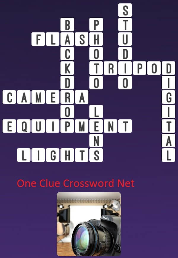 Camera One Clue Crossword