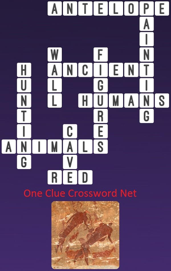 Cave Painting Get Answers For One Clue Crossword Now - Wall Paintings Crossword Puzzle Clue