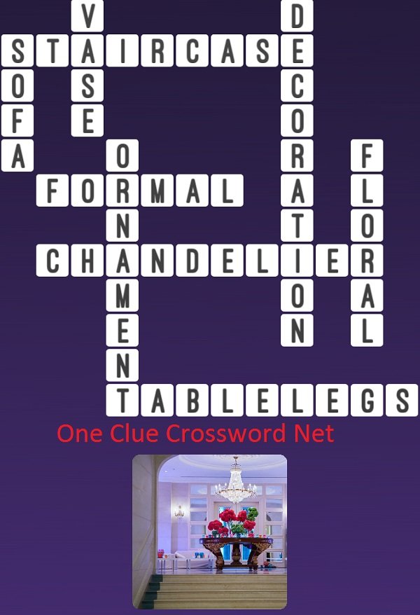 One Clue Crossword Chandelier Answer