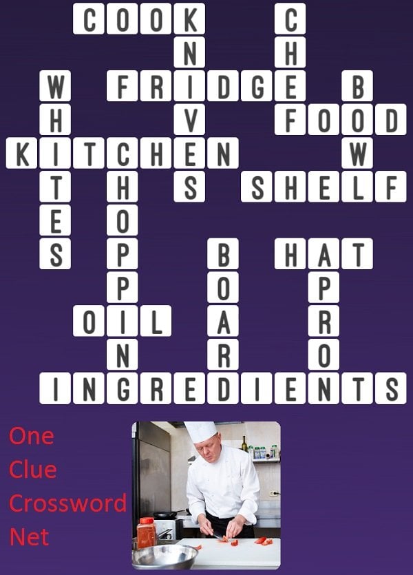 One Clue Crossword Chef Answer