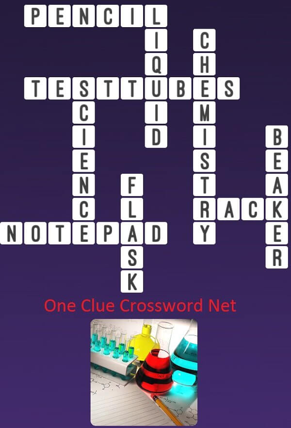 Chemistry One Clue Crossword