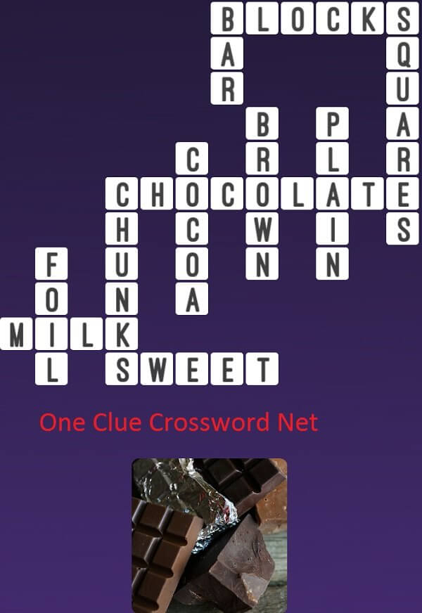 Chocolate Bar One Clue Crossword