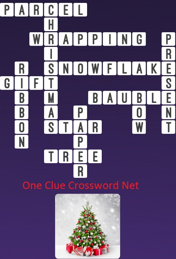 Christmas One Clue Crossword