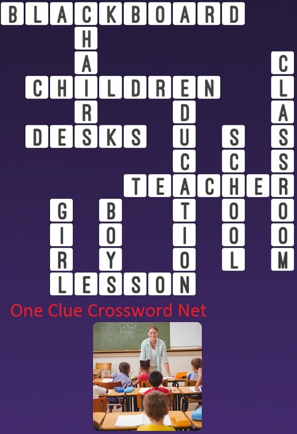 Classroom One Clue Crossword