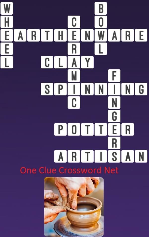 One Clue Crossword Clay Bowl Answer