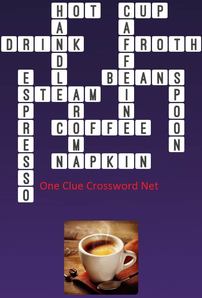 Coffee One Clue Crossword