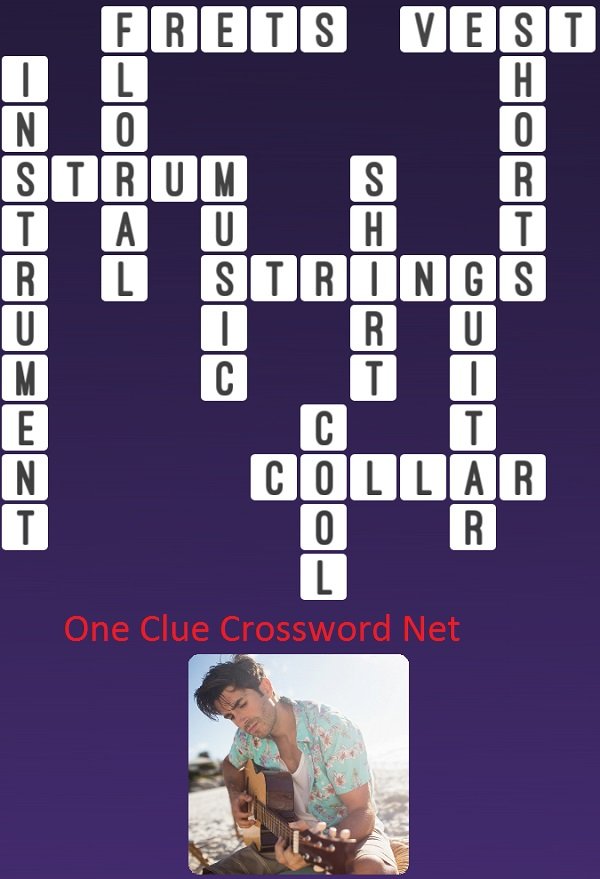 Cool Guitar One Clue Crossword
