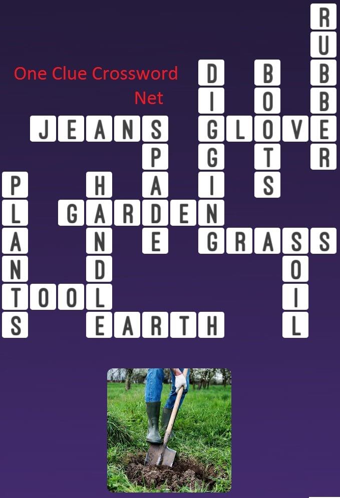 One Clue Crossword Digging Answer