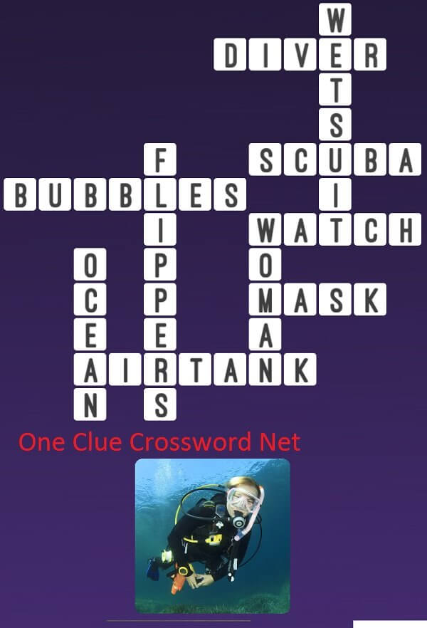 Diver One Clue Crossword