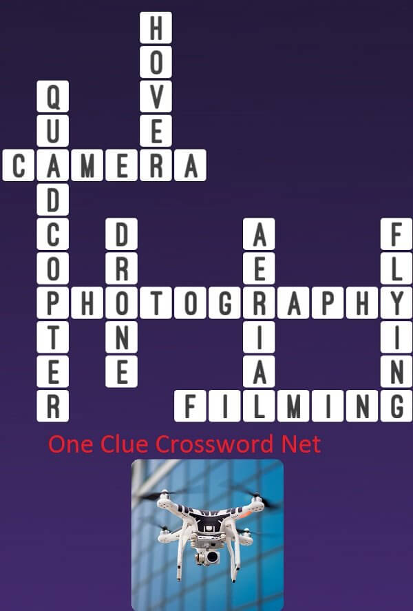 One Clue Crossword Drone Answer