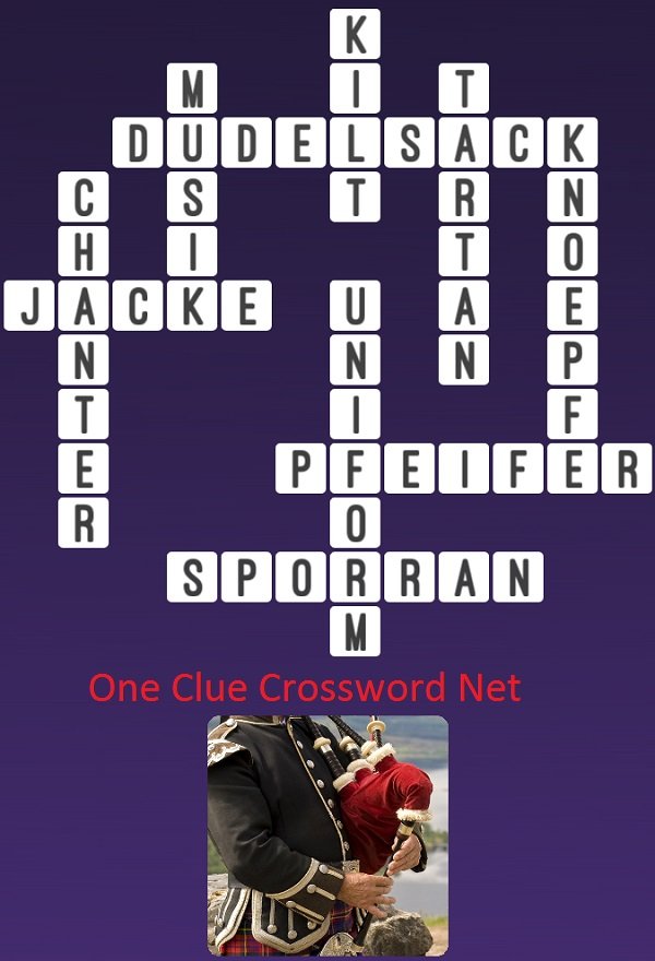 One Clue Crossword Dudelsack Antworten
