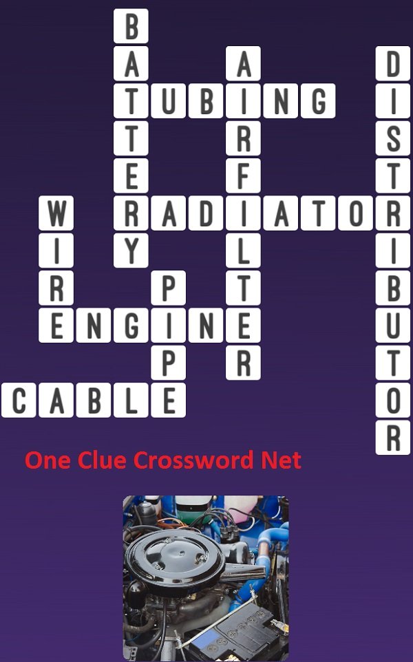 Engine One Clue Crossword