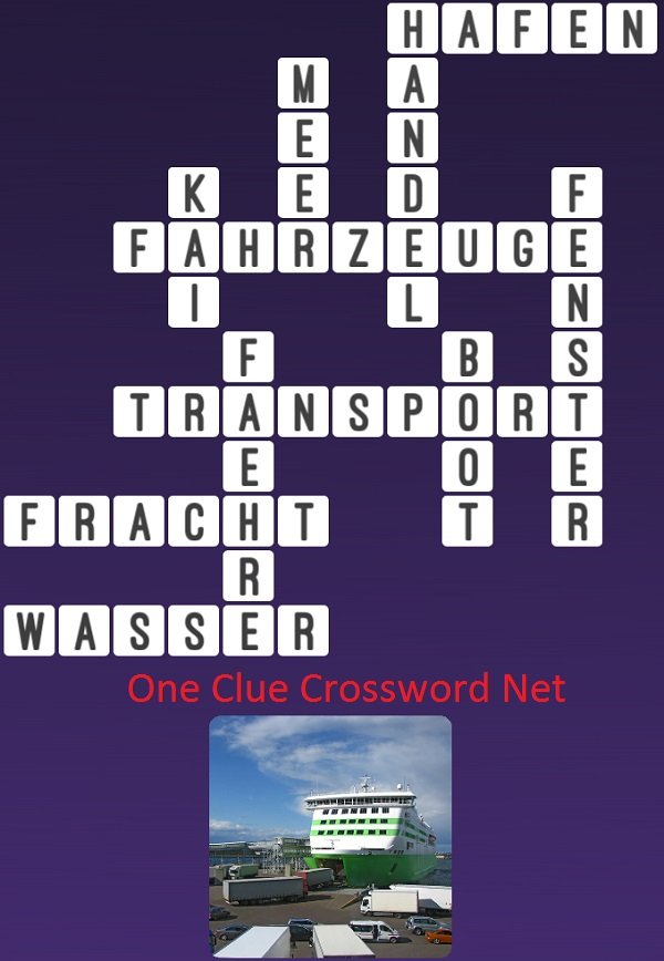 One Clue Crossword Faehre Antworten