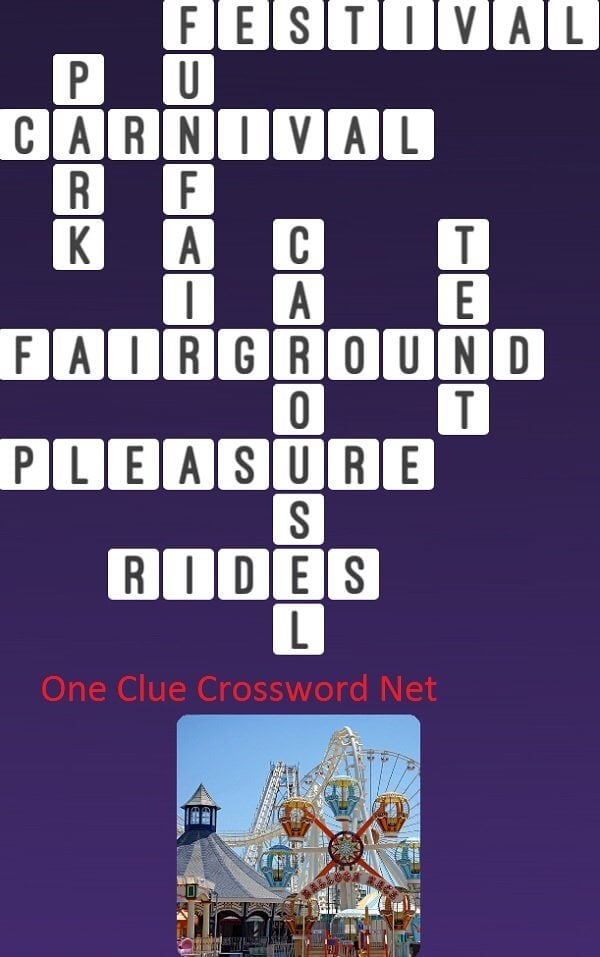 Fairground One Clue Crossword