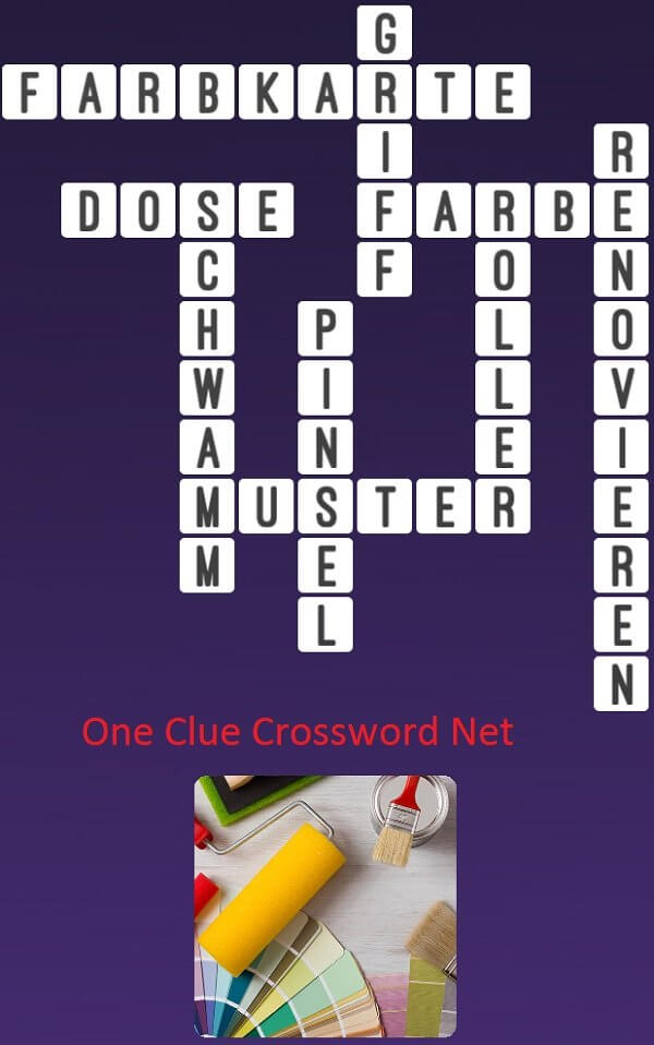 One Clue Crossword Farbkarte Antworten