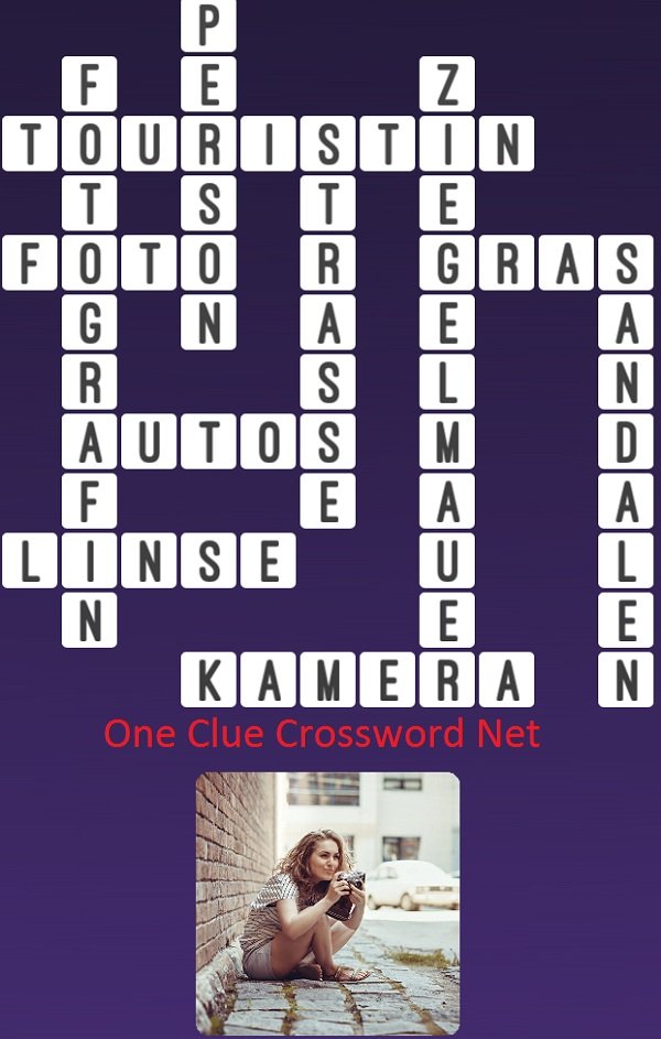 One Clue Crossword Fotografin Antworten