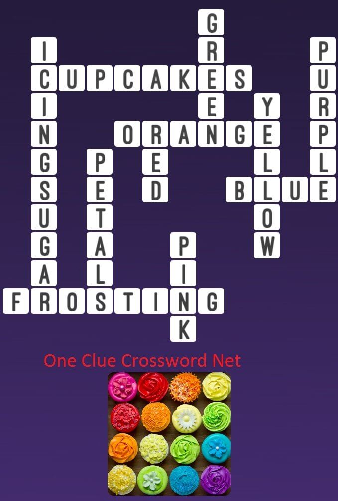 Cupcakes One Clue Crossword