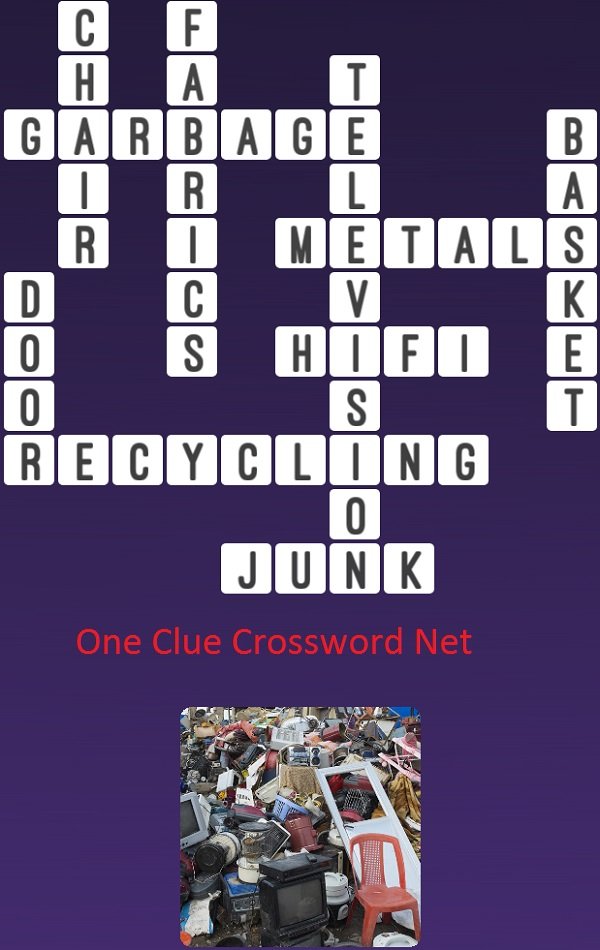 Garbage One Clue Crossword