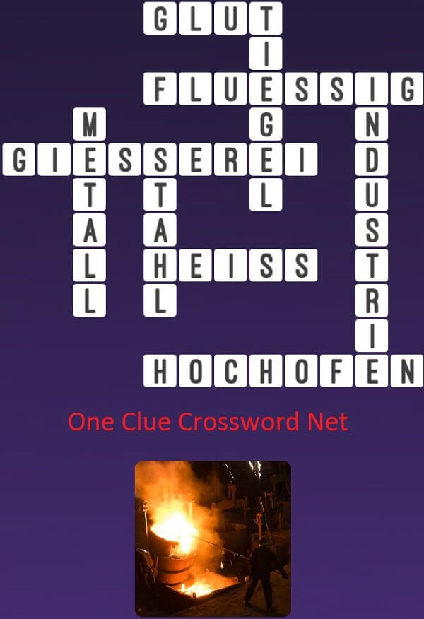 One Clue Crossword Giesserei Antworten