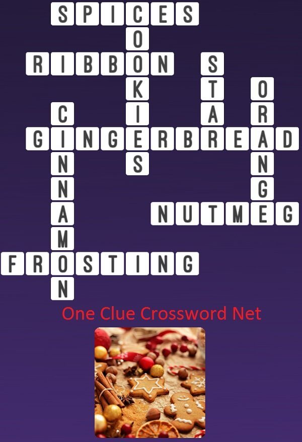One Clue Crossword Gingerbread Answer