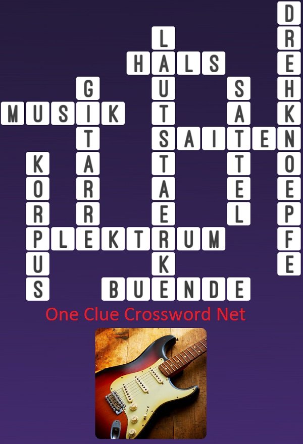 One Clue Crossword Gitarre Antworten