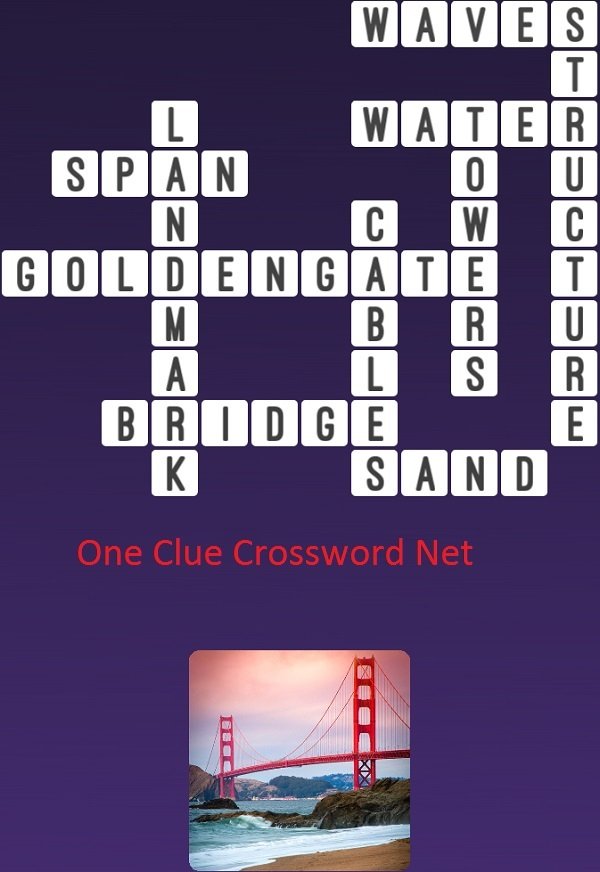 One Clue Crossword Golden Gate Answer