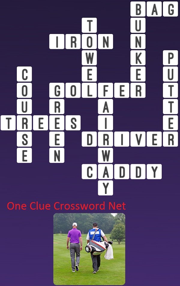 Golf Course One Clue Crossword