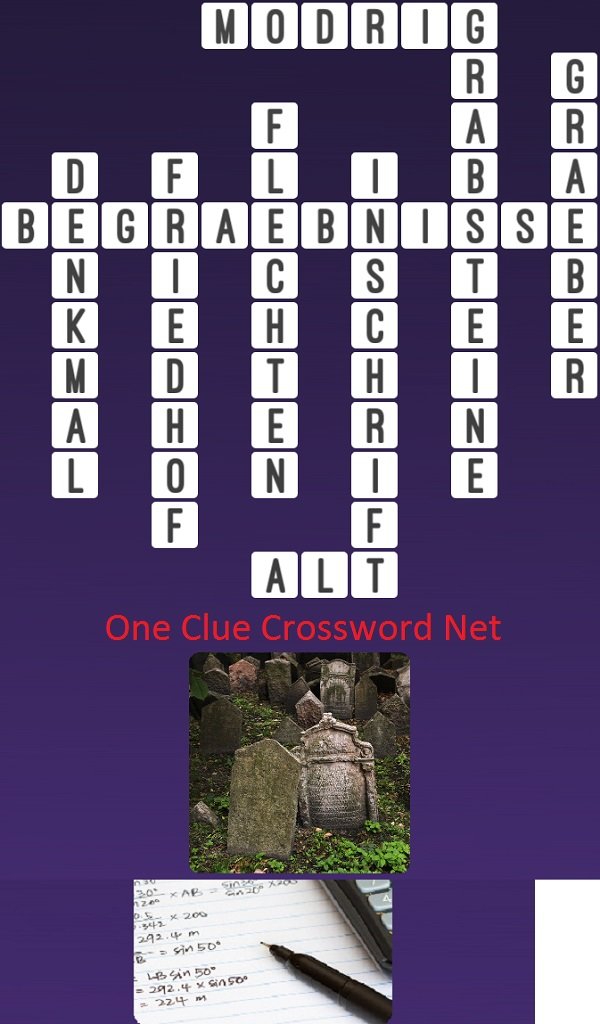 One Clue Crossword Grabsteine Antworten