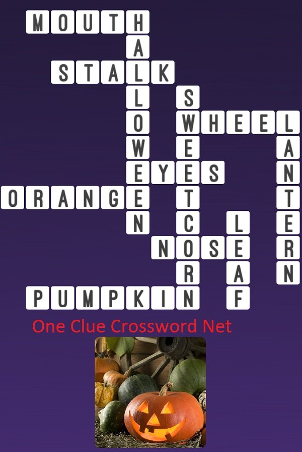 One Clue Crossword Halloween Answer