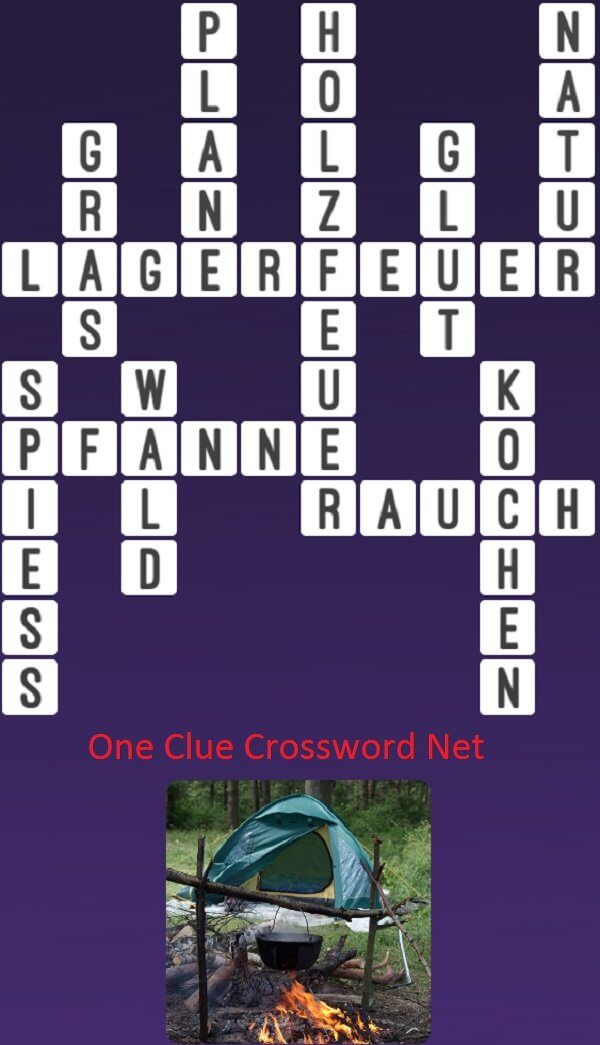 One Clue Crossword Holzfeuer Antworten